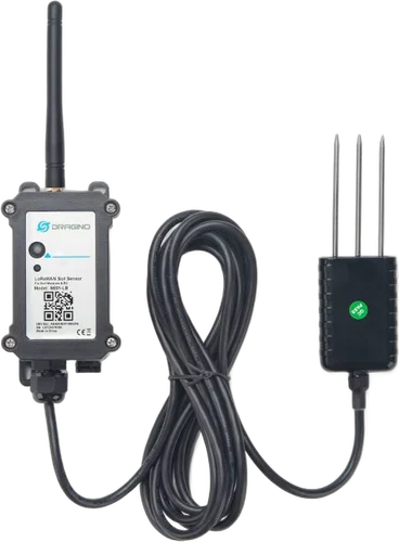Dragino SE01-LB LoRaWAN soil moisture, temperature and EC sensor with probe